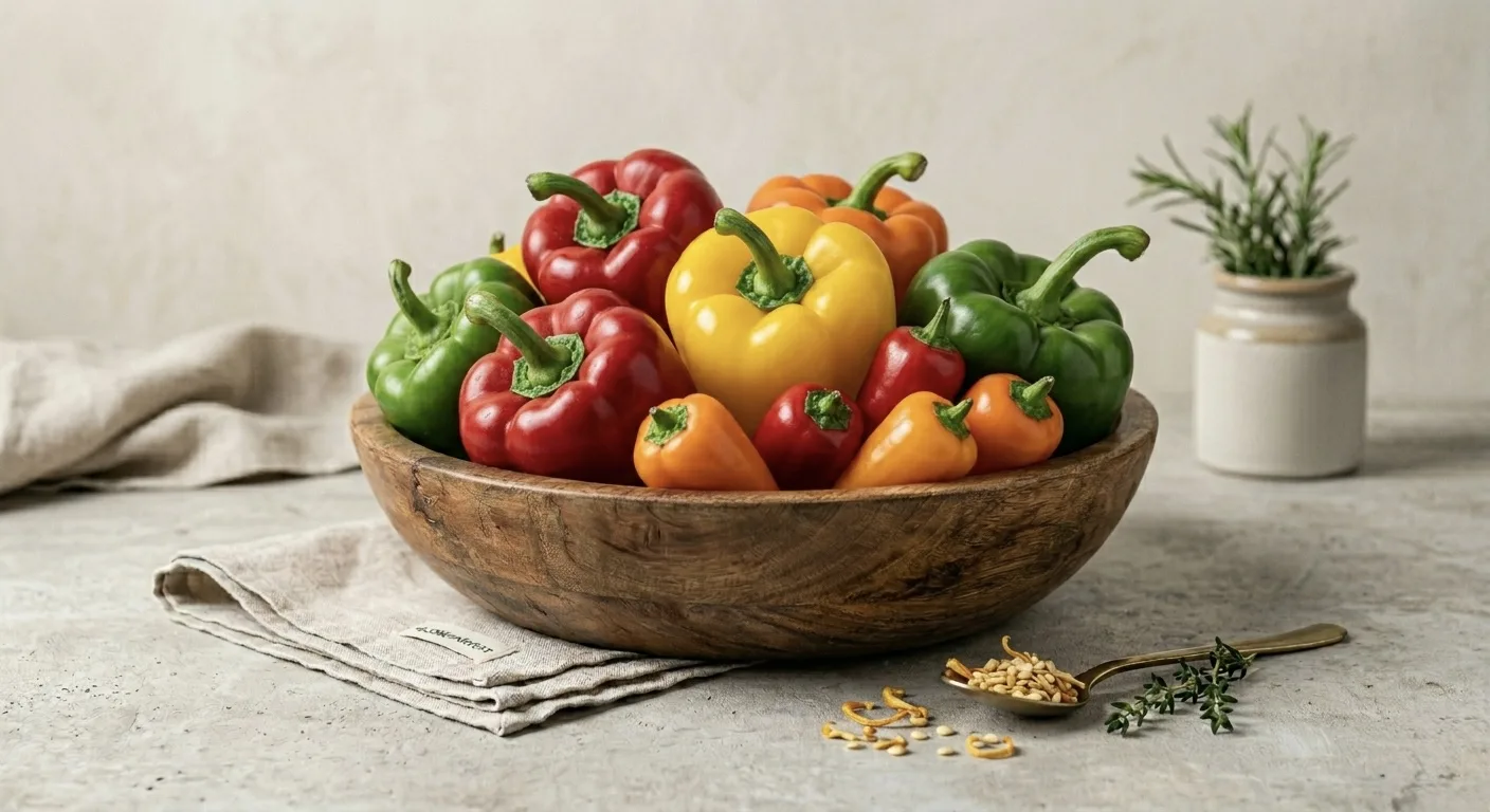 Fresh Bell Pepper Capsicum